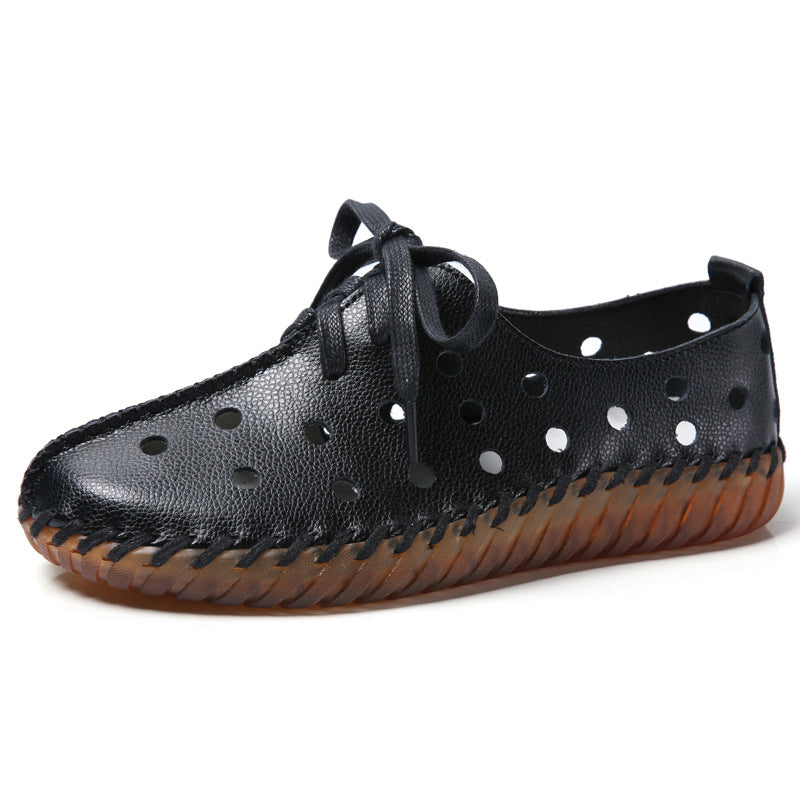 Bequeme orthopädische Low-Top-Schuhe mit flacher Sohle