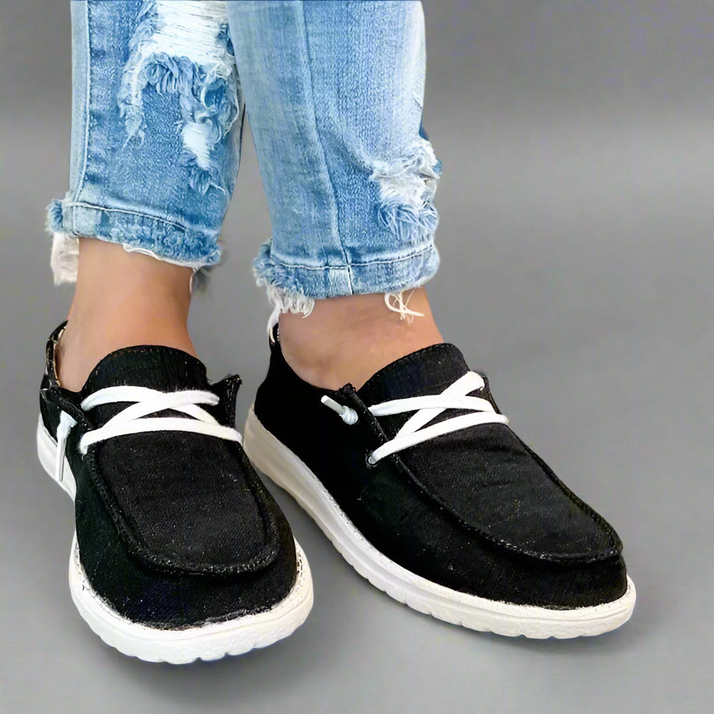 Canvas Casual Women's Bunion Shoes - Bunion Free