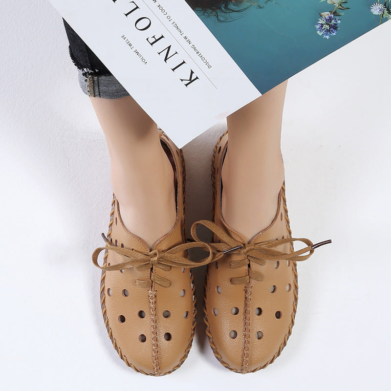 Bequeme orthopädische Low-Top-Schuhe mit flacher Sohle