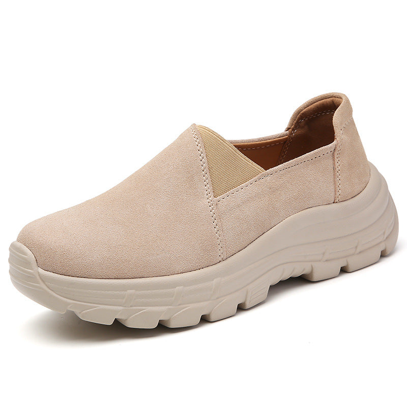 Orthopädische Damen Sneaker Mit Dicker Sohle
