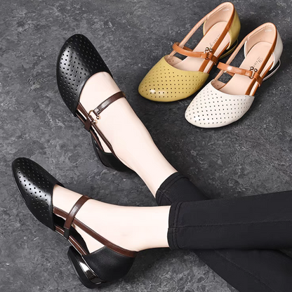 ComfyWalk Damen Sandalen Atmungsaktiv Breite Zehenbox