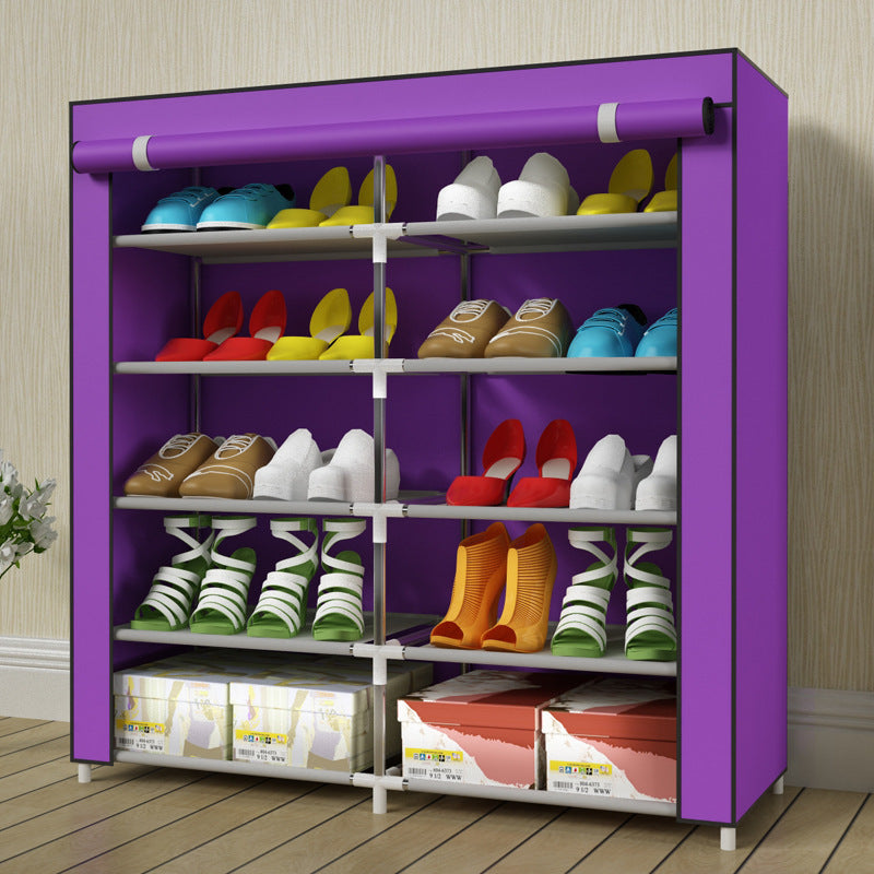 Large Capacity Dust-Proof Shoe Rack for Closet