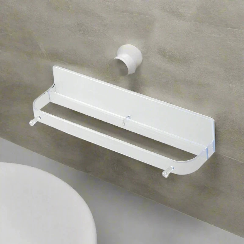 Wall-mounted-Bathroom-Slipper-Organizer