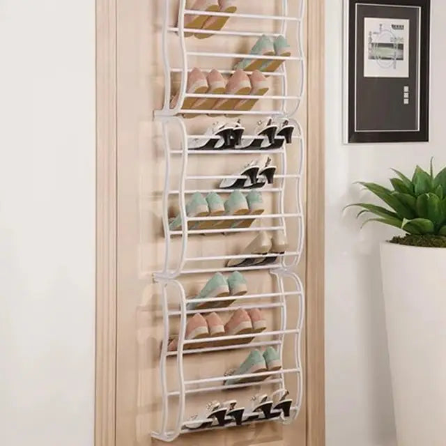 Over the Door Hanging Shoe Rack