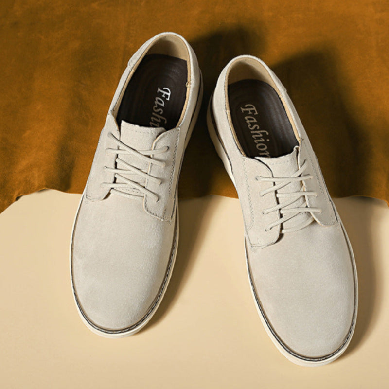 Klassische Erhöhungsschuhe mit edlem Loafer-Design