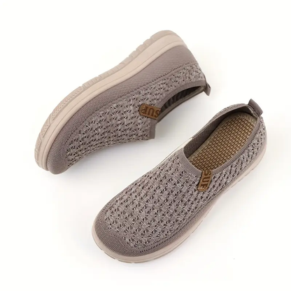 Sup Walkingschuhe Atmungsaktiv Slip On Orthopädische Sohle