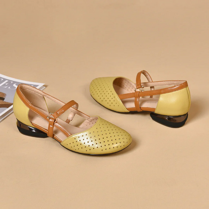 ComfyWalk Damen Sandalen Atmungsaktiv Breite Zehenbox