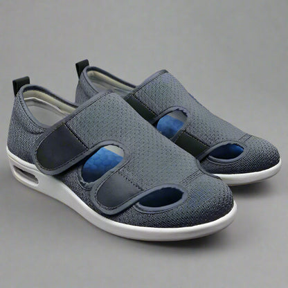 Diabetiker Komfortschuhe Extraweit Orthopädisch Dunkelgrau