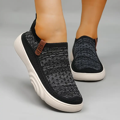 Sup Walkingschuhe Atmungsaktiv Slip On Orthopädische Sohle