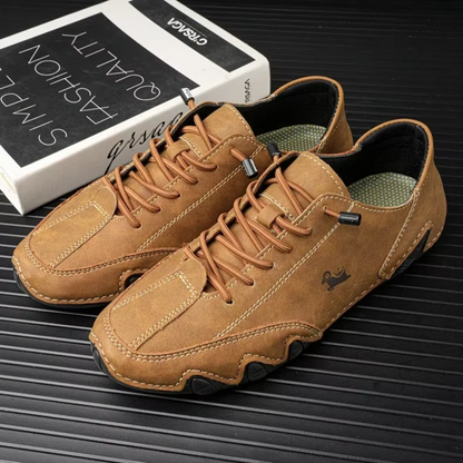 ANS Barefoot Sneaker Weiß Leder Weite Zehenbox Minimal