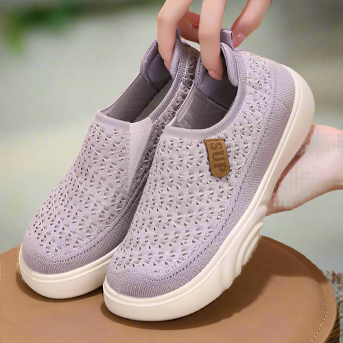 Atmungsaktive Orthopädische SlipOn Schuhe Breite Zehenbox