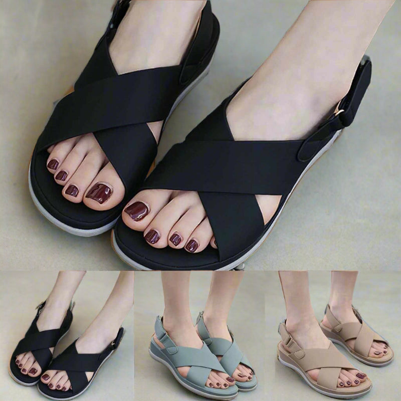 Comfort Sandals for Women with Arch Support – Ergonomic Walking Sandals for All-Day Comfort and Stability 15