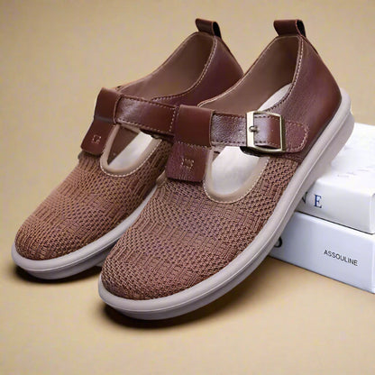 Bequeme Mesh Freizeitschuhe Damen Orthopädisch Atmungsaktiv