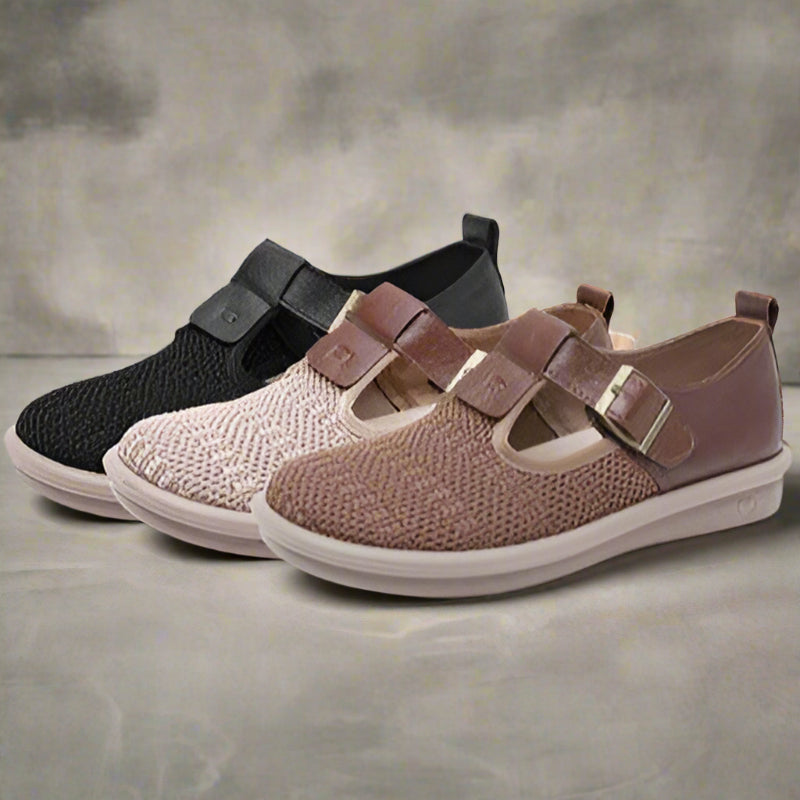 Bequeme Mesh Freizeitschuhe Damen Orthopädisch Atmungsaktiv