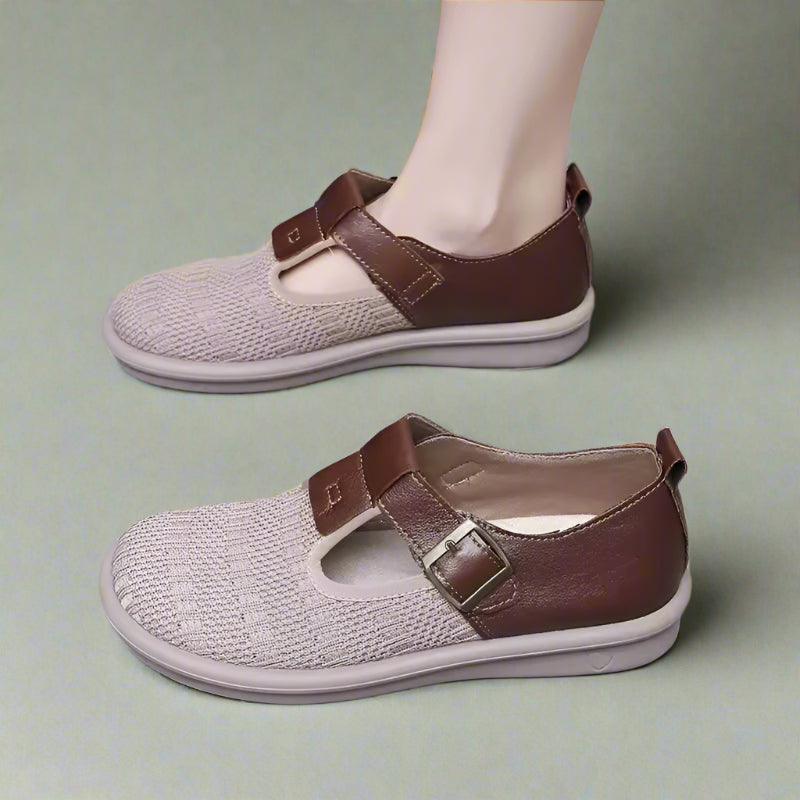 Bequeme Mesh Freizeitschuhe Damen Orthopädisch Atmungsaktiv