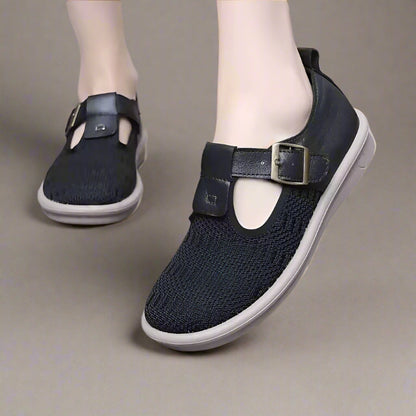 Bequeme Mesh Freizeitschuhe Damen Orthopädisch Atmungsaktiv