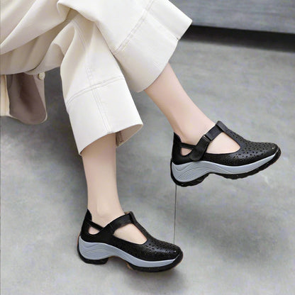 BrandX Damen Atmungsaktive Sneaker Sandalen Komfort