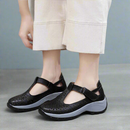 BrandX Damen Atmungsaktive Sneaker Sandalen Komfort