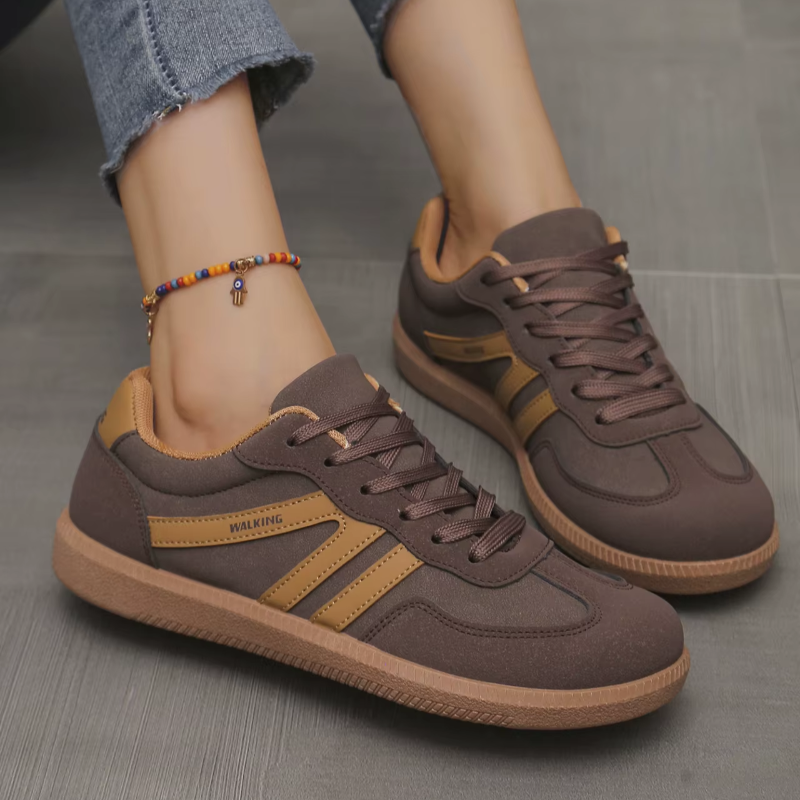 Urban Leopard Patchwork Sneaker Damen RutschfesteSohle