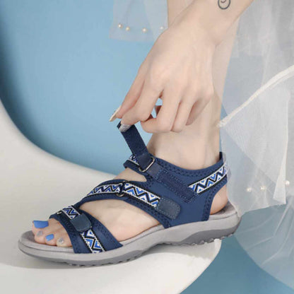 Damen Sandalen Mit Fersenriemen