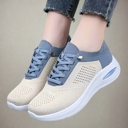 Bunion Hallux Korrektur Sneakers Damen Freizeitschuhe Beige