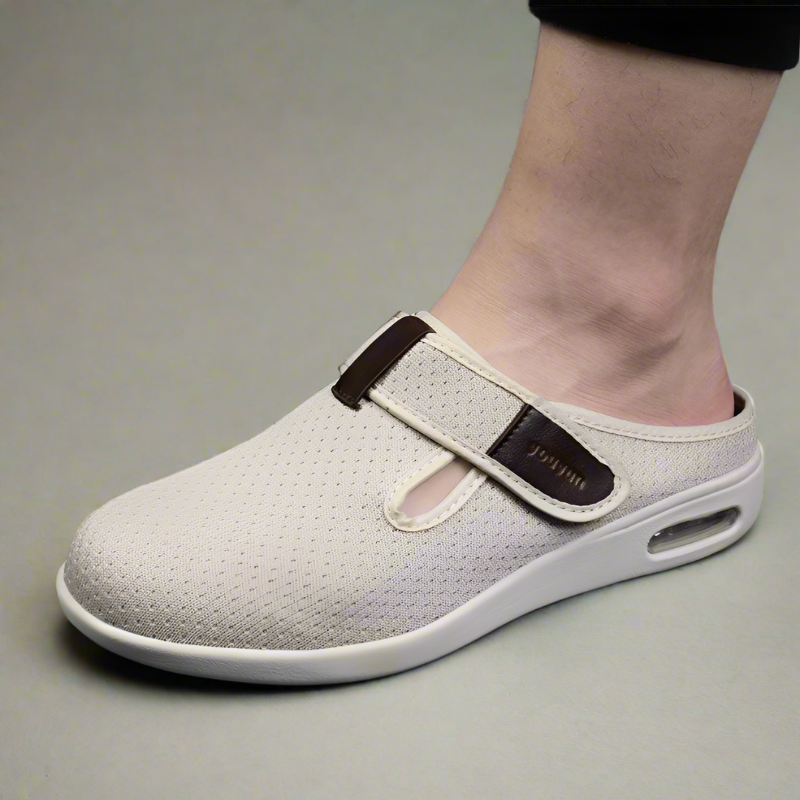 Komfort Schuhe Ohne Ferse Orthopädisch Weit Weiß Damen