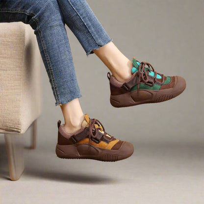 Bequeme Damen Plateausneaker Orthopädisch Bunionsfreundlich