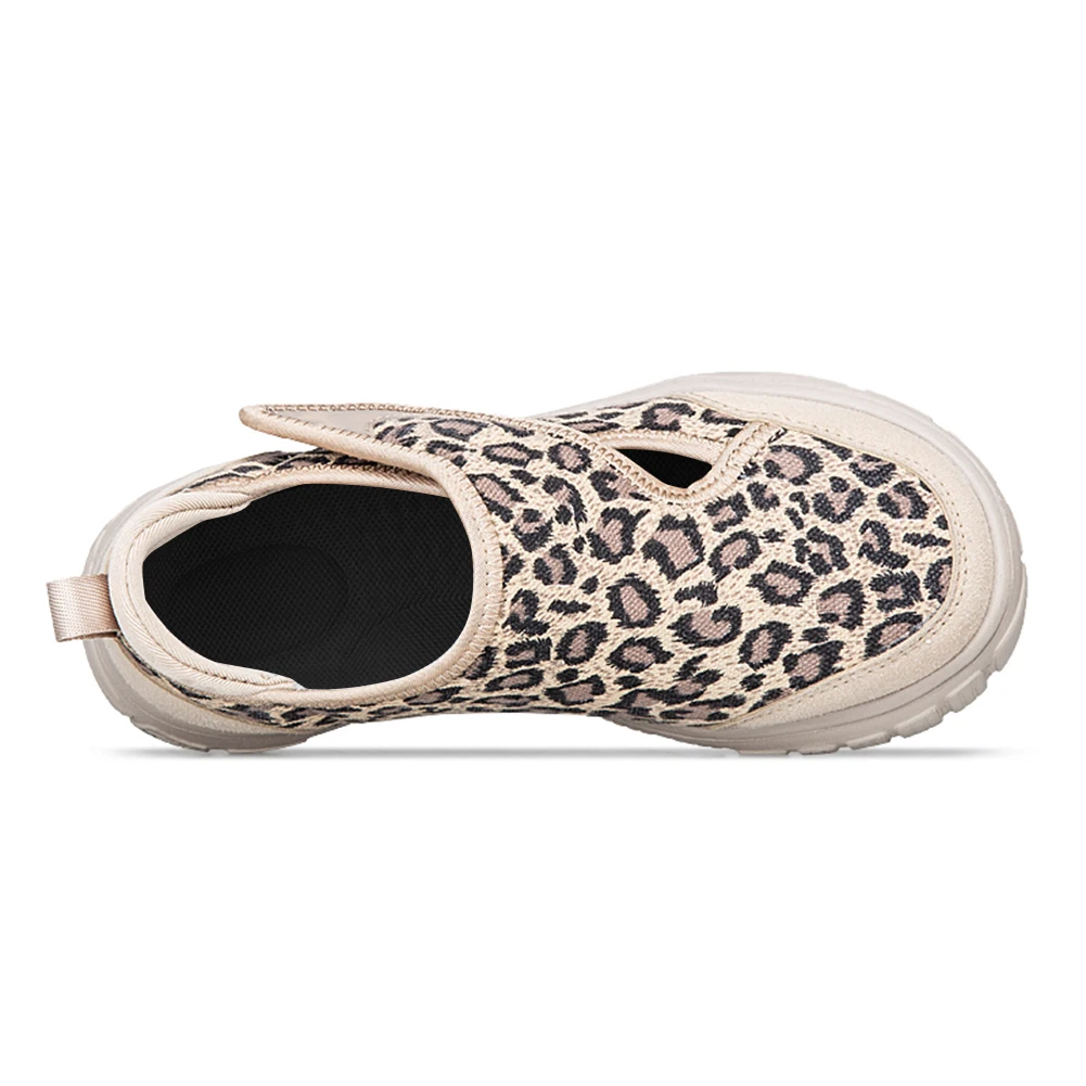 Leopard Print Orthopädische Slip-On Schuhe Für Damen