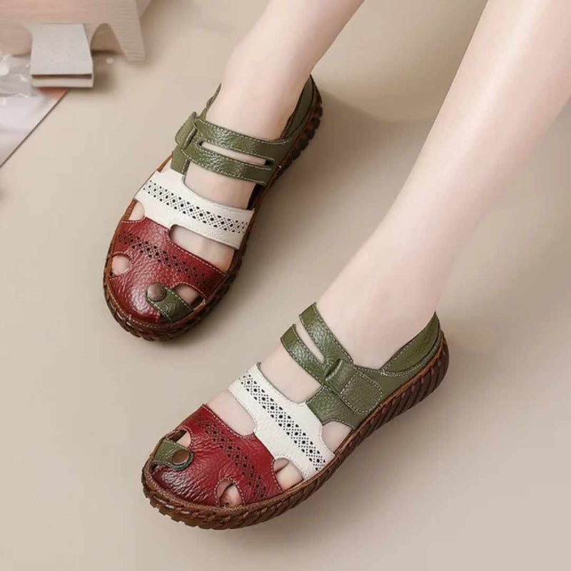 Bequeme Damenschuhe mit Weicher Sohle und runder Zehenform