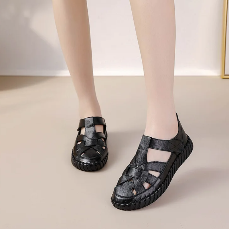 Orthopädische Gladiator Sandalen Damen Mit Komfortfußbett