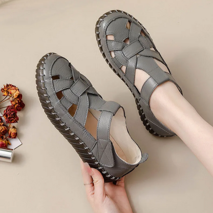 Orthopädische Gladiator Sandalen Damen Mit Komfortfußbett