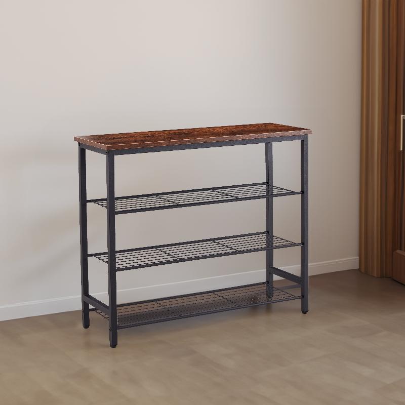 Modern Deluxe Stow 4-Tier Shoe Rack