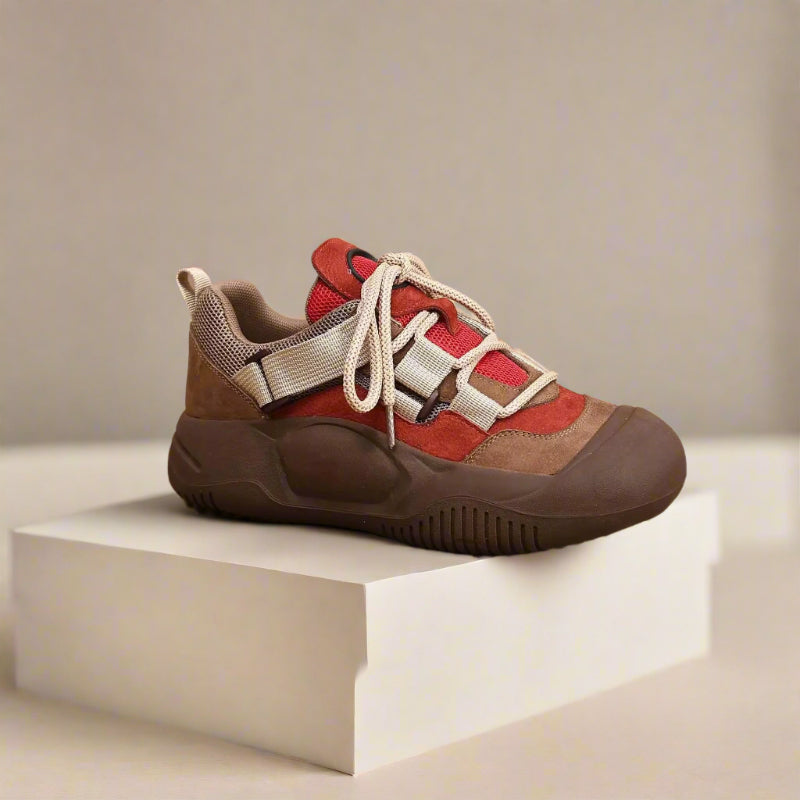 Bequeme Damen Plateausneaker Orthopädisch Bunionsfreundlich