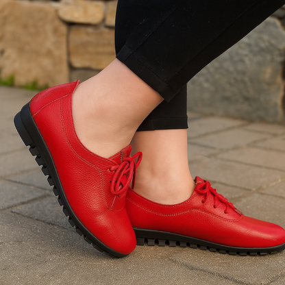 Weiche Freizeitschuhe aus echtem Leder für Damen