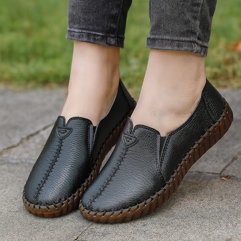 Komfortable Slip-On-Schuhe mit gepolsterter Sohle und leichtem Design