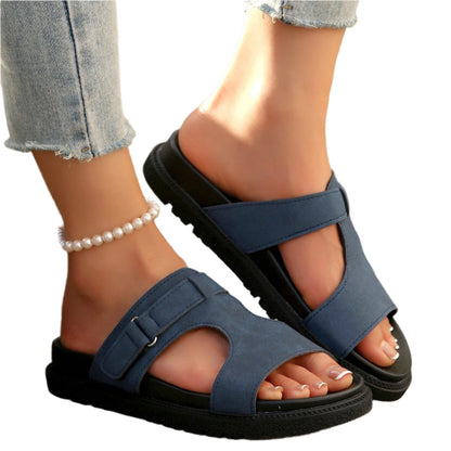 Ortho Damen-Pantoletten Pink Mit Ergonomischer Fußstütze