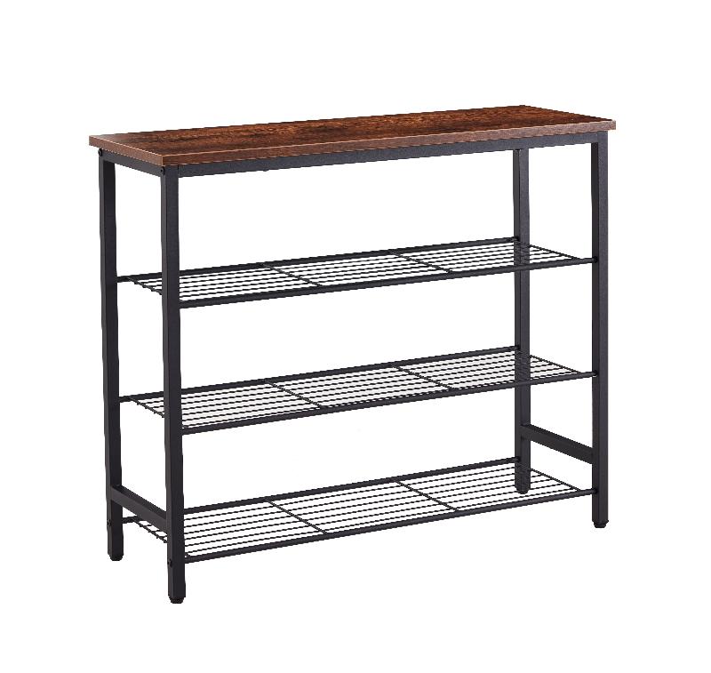 Modern Deluxe Stow 4-Tier Shoe Rack