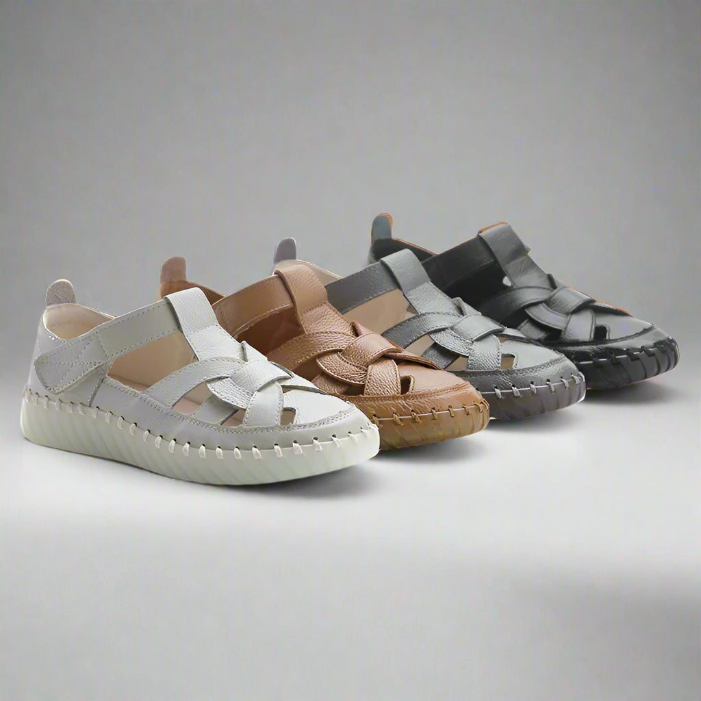 Orthopädische Gladiator Sandalen Damen Mit Komfortfußbett