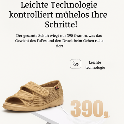 ComfortFit Postoperativ Sandalen Beige Weit Erholung