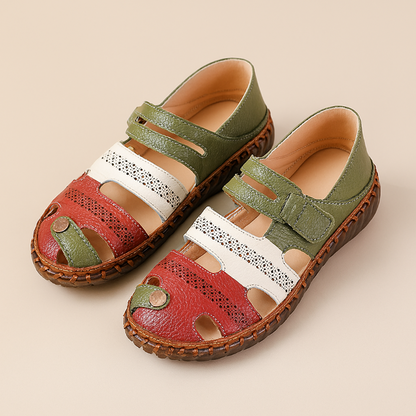 Bequeme Damenschuhe mit Weicher Sohle und runder Zehenform