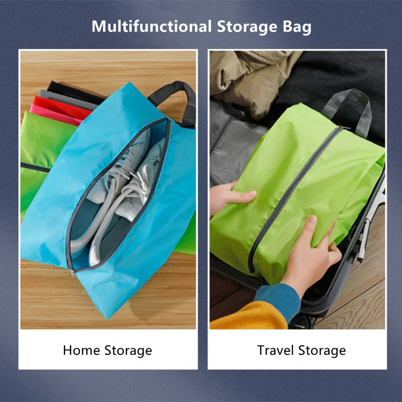 Dustproof Shoe Packing Cubes with Zipper