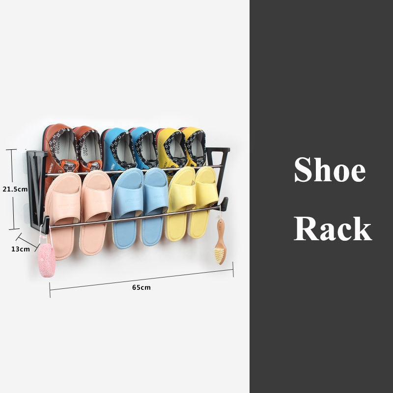 Self Adhesive Wall Hanging Shoe Rack