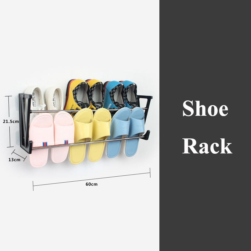 Self Adhesive Wall Hanging Shoe Rack