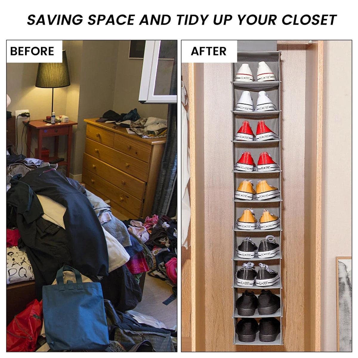 Hanging Sneaker Storage Organizer