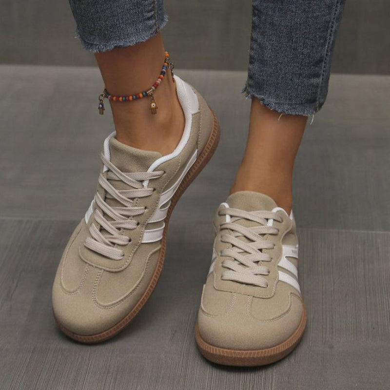 Urban Leopard Patchwork Sneaker Damen RutschfesteSohle