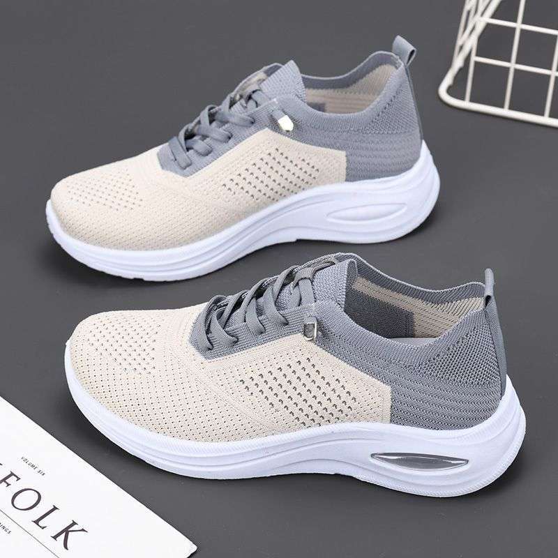 Bunion Hallux Korrektur Sneakers Damen Freizeitschuhe Beige