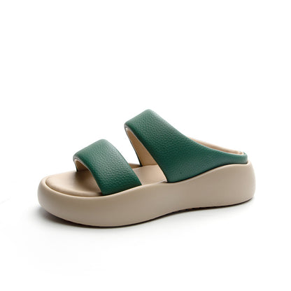 Bequeme Flip-Flops Damen Fußgewölbeunterstützung Beige