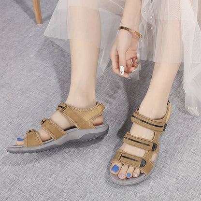 Clarks Damen Sandalen Grau Verstellbar Arch-Unterstützung