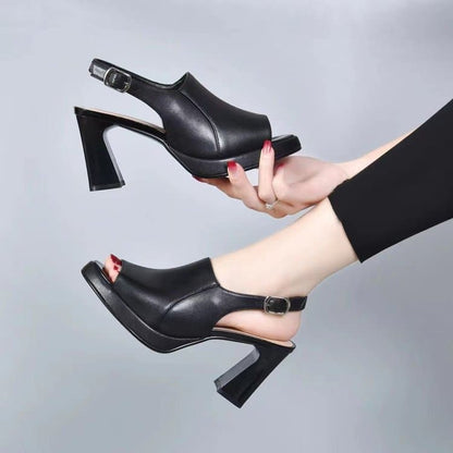 Bequeme Sandalen Mit Mittlerem Absatz Für Bunionen