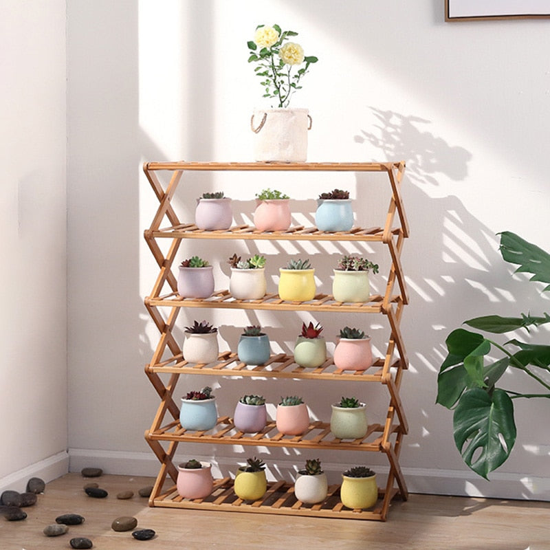 Multi-Layer Foldable Shoe Rack